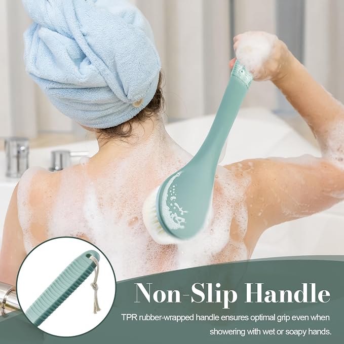 Back Scrubber for Shower, Shower Body Brush for Cleaning - Image 2