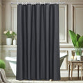 AooHome Fabric Shower Curtain 54 Width x 72 Height Inch, Solid Color Bath by AooHome