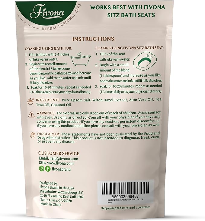 Hemorrhoid Treatment Sitz Bath Salt - Image 7
