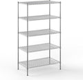 24" Deep x 42" Wide x 74" Height Wire Shelving Kit | 5-Tier | NSF Commercial by Regal+Altair