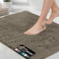 GORILLA GRIP Bath Rug Mat 36x24, Thick Soft Absorbent Chenille, Quick Dry by GorillaGrip