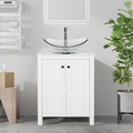 24 Inch White Bathroom Vanity by Solidee