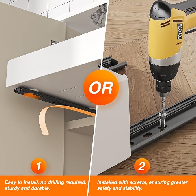 LEGUANG Expandable Pull-Out Cabinet Organizers - Image 7