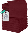 DAN RIVER 12 Pack Wash Cloths for Showering by DanRiver