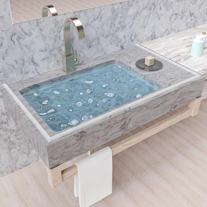 Collapsible Shower Threshold Water Dam, Shower Door Water Dam Barrier, Dry and - Image 5