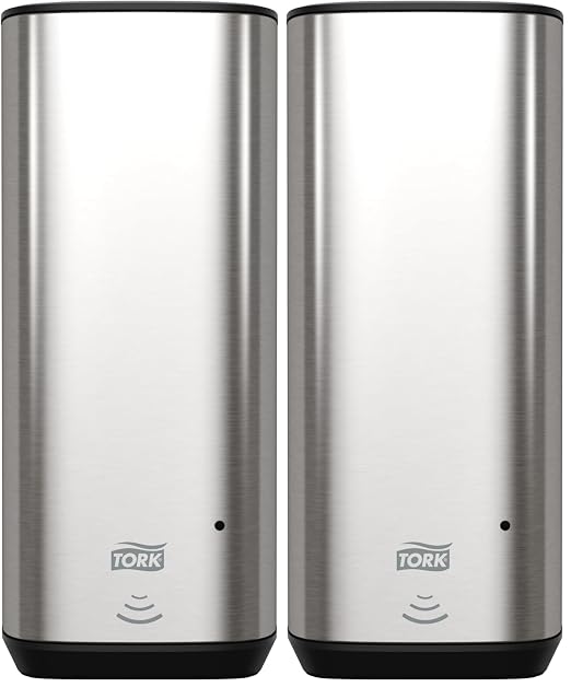 Tork Intuition Sensor Skincare Dispenser Stainless Steel S4, by Tork