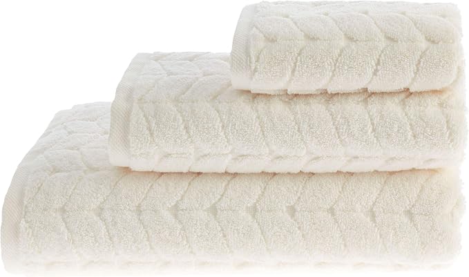 BAGNO MILANO Turkish Bath Towels, Soft Plush Jacquard Luxury Bath Towels - Image 4