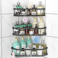 STEUGO Corner Shower Caddy, 3 Pack Adhesive Shower Corner Organizer Shelves by STEUGO