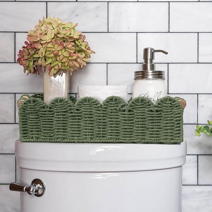 CubesLand Scalloped Edge Decor Baskets - Image 2