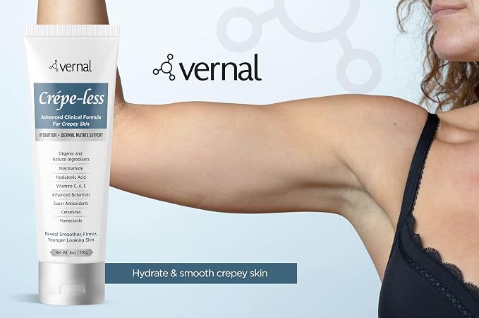 Vernal Crepe-less skin firming cream to reduce crepey arms, neck & hands. - Image 7