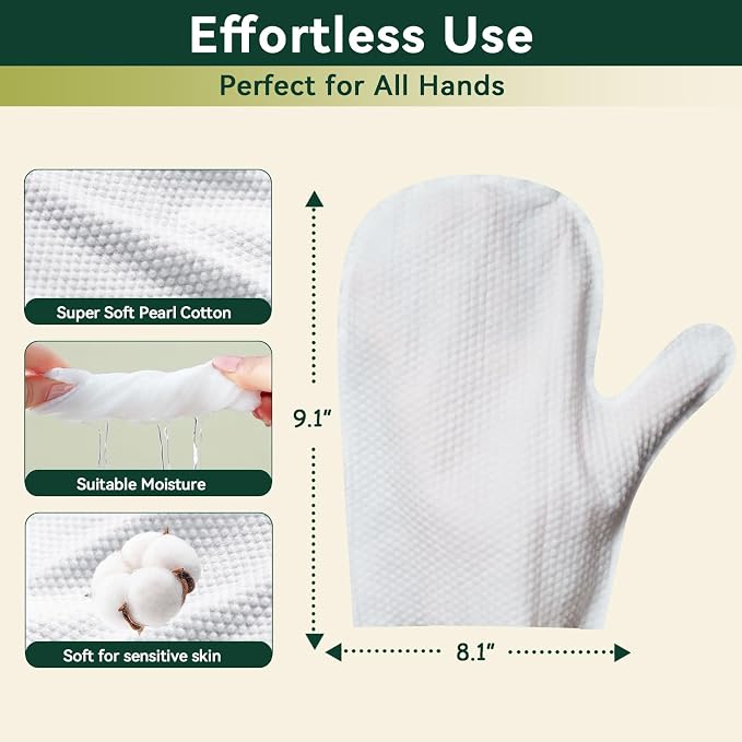 ECO PET Glove Wipes – Dog & Cat Cleaning Gloves Wipe | Bath Wipes - Image 3