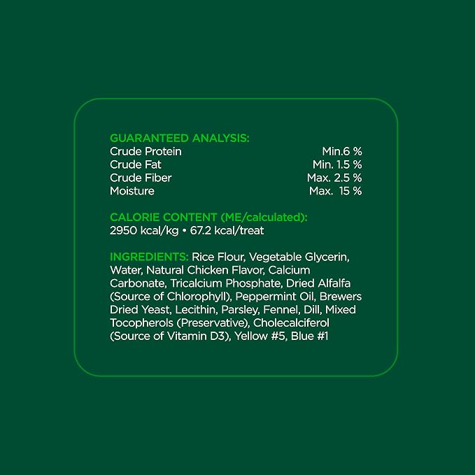 Minties Dental Chews for Dogs, Vet-Recommended Mint-Flavored Treats for Medium - Image 8
