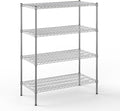 21" Deep x 42" Wide x 54" Height Wire Shelving Kit | 4-Tier | NSF Commercial by Regal+Altair