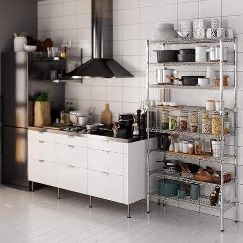 14" Deep x 36" Wide x 74" Height Wire Shelving Kit | 8-Tier | NSF Commercial - Image 2