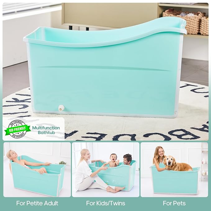 Collapsible Baby Bathtub Foldable Bathtub - Image 7
