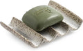 Soap Dish for Shower, Self Draining Bar Soap Holder for Shower, Ceramic by Cormomu