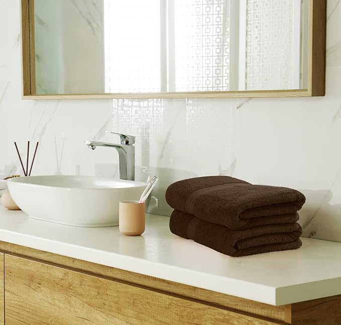 Utopia Towels 8-Piece Premium Towel Set, 2 Bath Towels, 2 Hand Towels, and 4 - Image 5