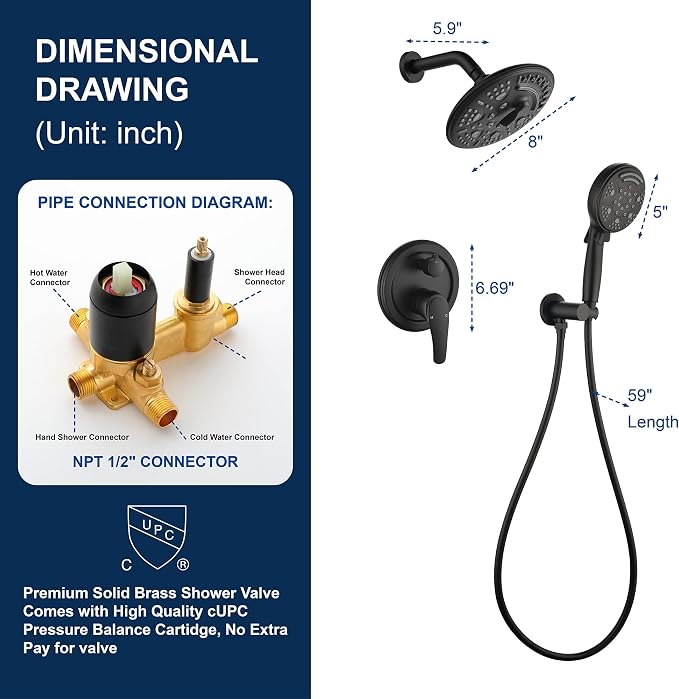 SHAMANDA 15-Function Shower System - Image 8