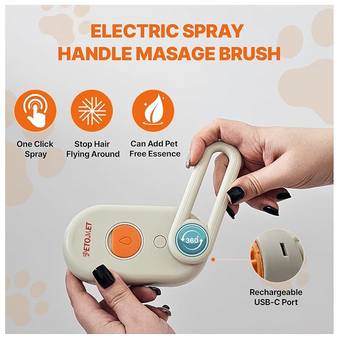 4 in 1 Cat steam brush, steam brush - Image 6