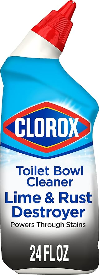 Clorox Toilet Bowl Cleaner Lime & Rust Destroyer 24 Ounces - Image 11