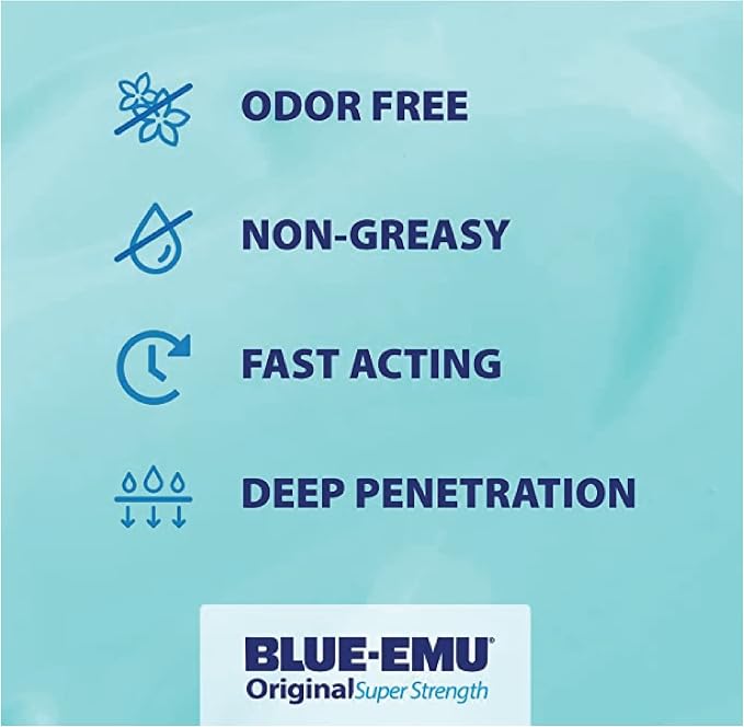 BLUE-EMU Original Super Strength Cream, Soothing Muscle & Joint Support - Image 3