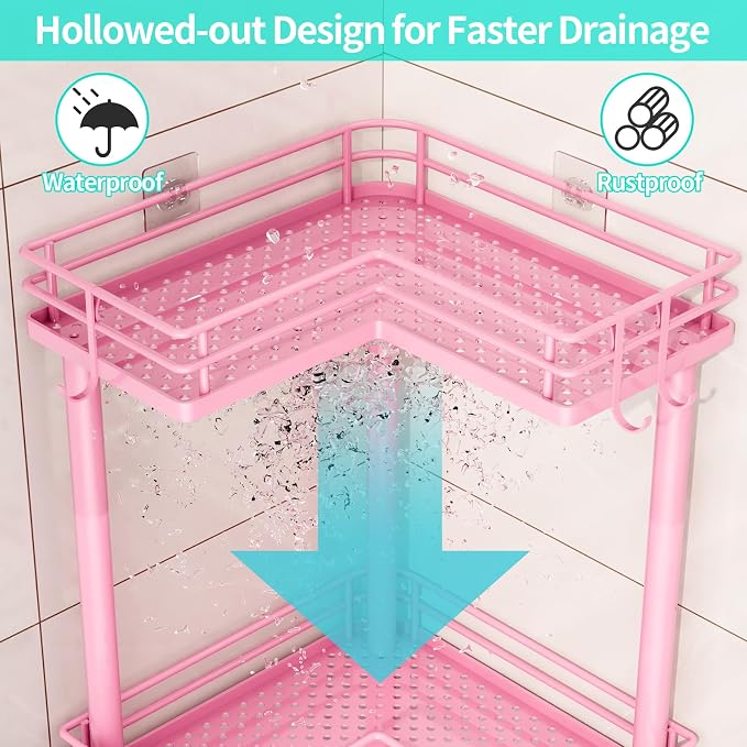 HapiRm Corner Shower Caddy Standing - Image 3