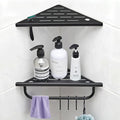 Corner Shower Shelf, 304 Stainless Steel Recessed Bathroom Shelves, No Drilling by Unknown