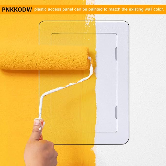 Plumbing Access Panel for Drywall 4 x 6 Inch Plastic Access Door Removable Wall - Image 4