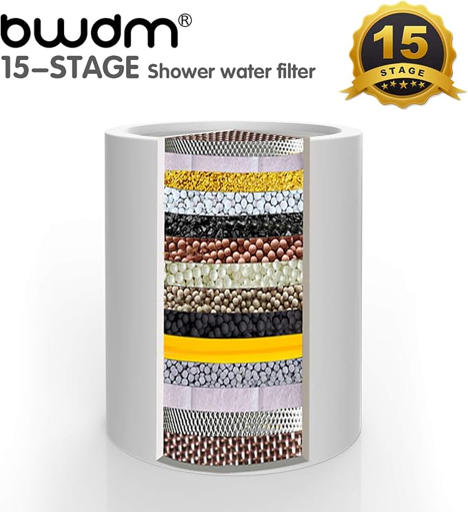 15 Stage Shower Filter Cartridge, High output Universal replacement filter - Image 5