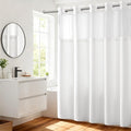 River Dream Heavyweight No Hooks Required Dotted Waffle Weave Shower Curtain - by RiverDream