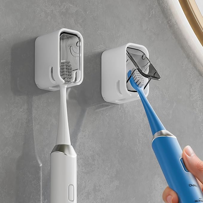Toothbrush Holders for Bathrooms, Single Toothbrush Dispenser Storage Organizer by VNYIFAN