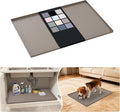 URMONA Waterproof Silicone Under Sink Mat 28'' x 22'' Shelf Liner by URMONA