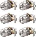 KNOBWELL 6 Pack Privacy Door Knob by KNOBWELL