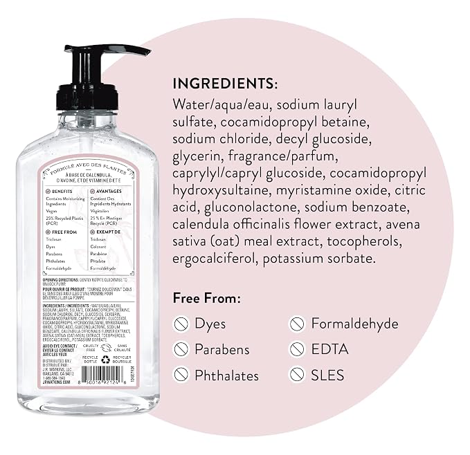J.R. Watkins Gel Hand Soap, 3 Pack of 11 Fl Oz - Image 6