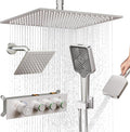 Shower System Brass Thermostatic Shower Faucet Set by JQBQS