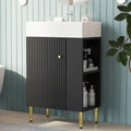 Merax 21.6 Inch Small Bathroom Vanity Sink Combo, Freestanding Bathroom Cabinet by Merax