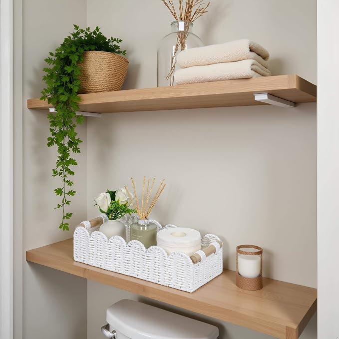 CubesLand Scalloped Edge Decor Basket - Image 3