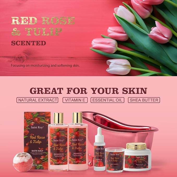 Christmas Gifts for Women, spa kit Gifts for Her Mother's Day Bath Spa Gift Set - Image 2