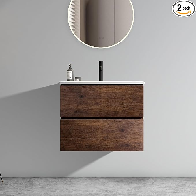 Wall Mounted Floating Bathroom Vanity by BLUHOUZZ