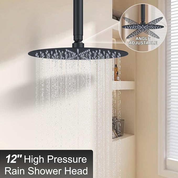 KOJOX Matte Black Shower System - Image 3
