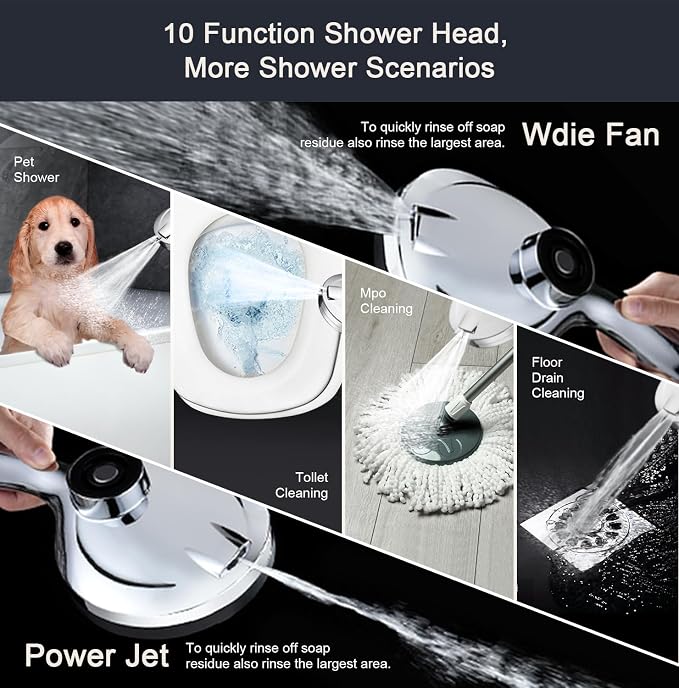 2.5gpm Magnetic Shower Head - Image 6