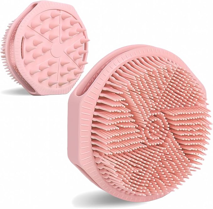 OTHIX Dual-Sided Silicone Body Scrubber -Silicone Loofah 2 in 1 Body Scrubber by OTHIX