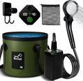 Portable Camping Shower, 6000mAh Rechargeable Shower Pump, Large Capacity by Motivekit