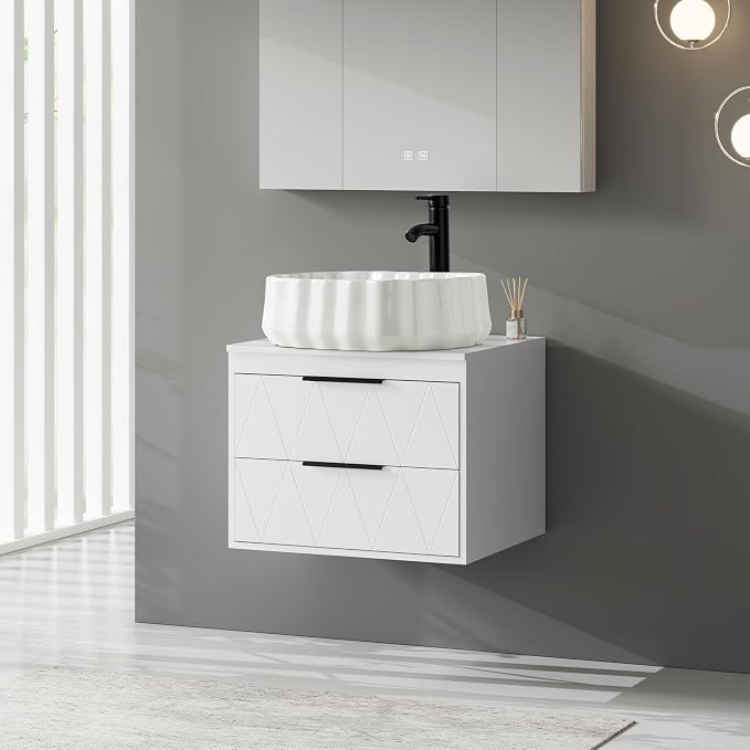 eclife 24" Floating Bathroom Vanities by eclife