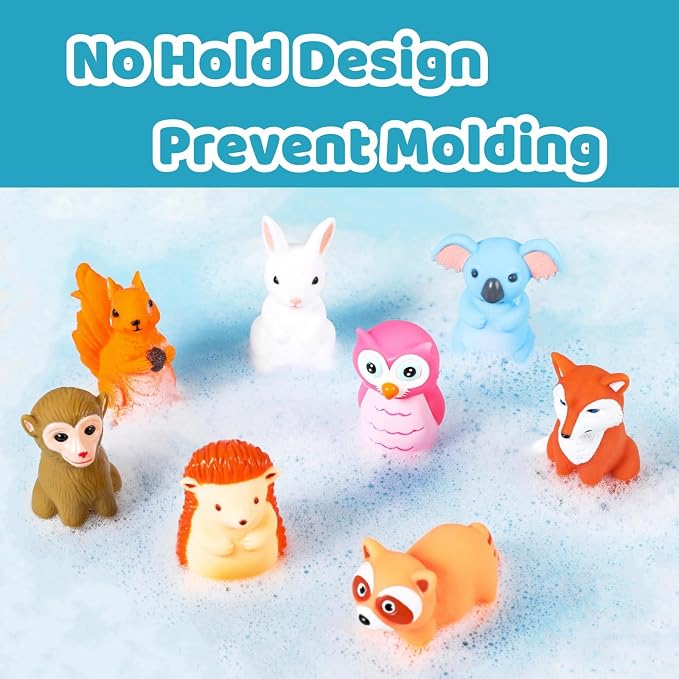 XY-WQ Bath Toys No Hole, for Infants 6-12& Toddlers 1-3, No Hole Bathtub Toys - Image 4