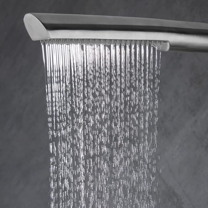 RBROHANT Outdoor Shower Brass Outside Shower Kit - Image 9