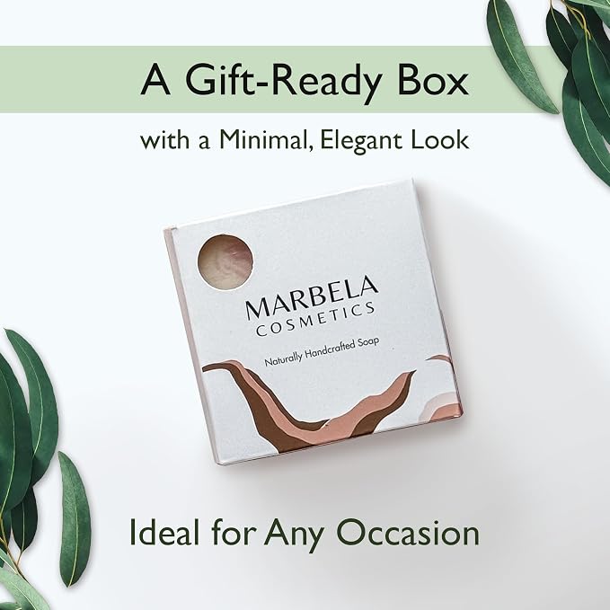 Marbela Cosmetics Cozy Cappuccino Handmade Soap Bar - Image 8
