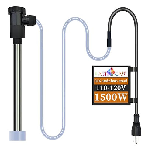 1500W Submersible Hot Tub and Pool Portable Electric Immersion Water Heater by Unknown