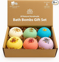 Handmade in USA Organic Bath Bombs Gift Set by Relaxcation