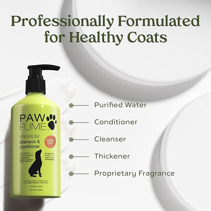 PAWFUME Deshedding Dog Shampoo and Conditioner, Show Dog, Deep-Cleaning - Image 6